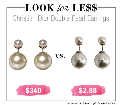 dior earrings pearl dupe